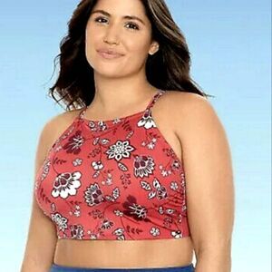 NWT BeachBetty Tie Back Swim Bra Sz1X